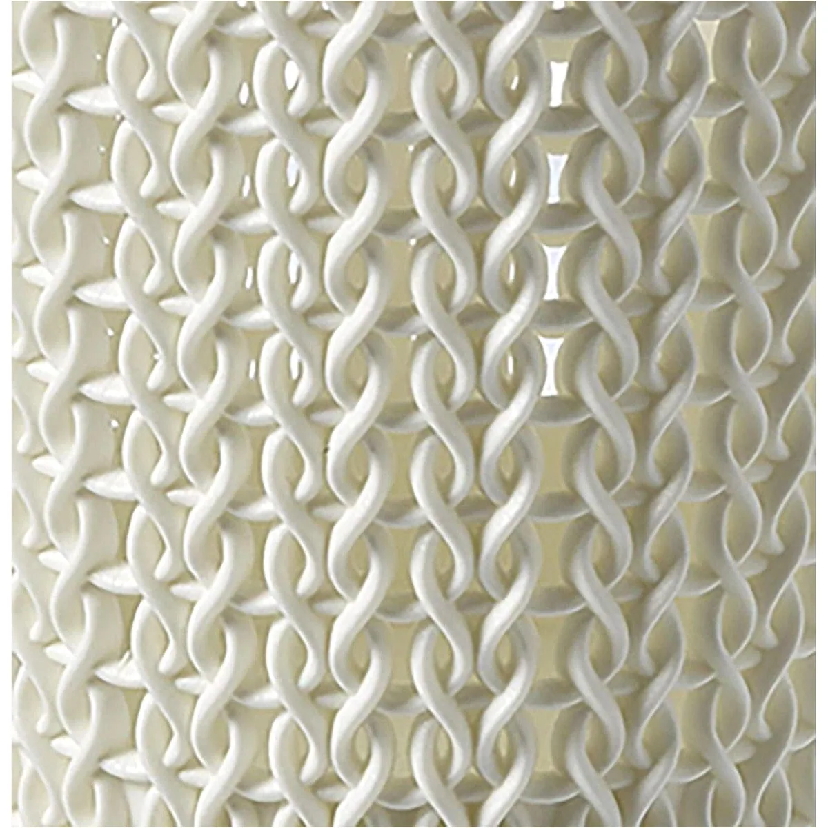 Curver Knit Wäschekorb, 57 l Fassungsvermögen, durchbrochenes Design 3