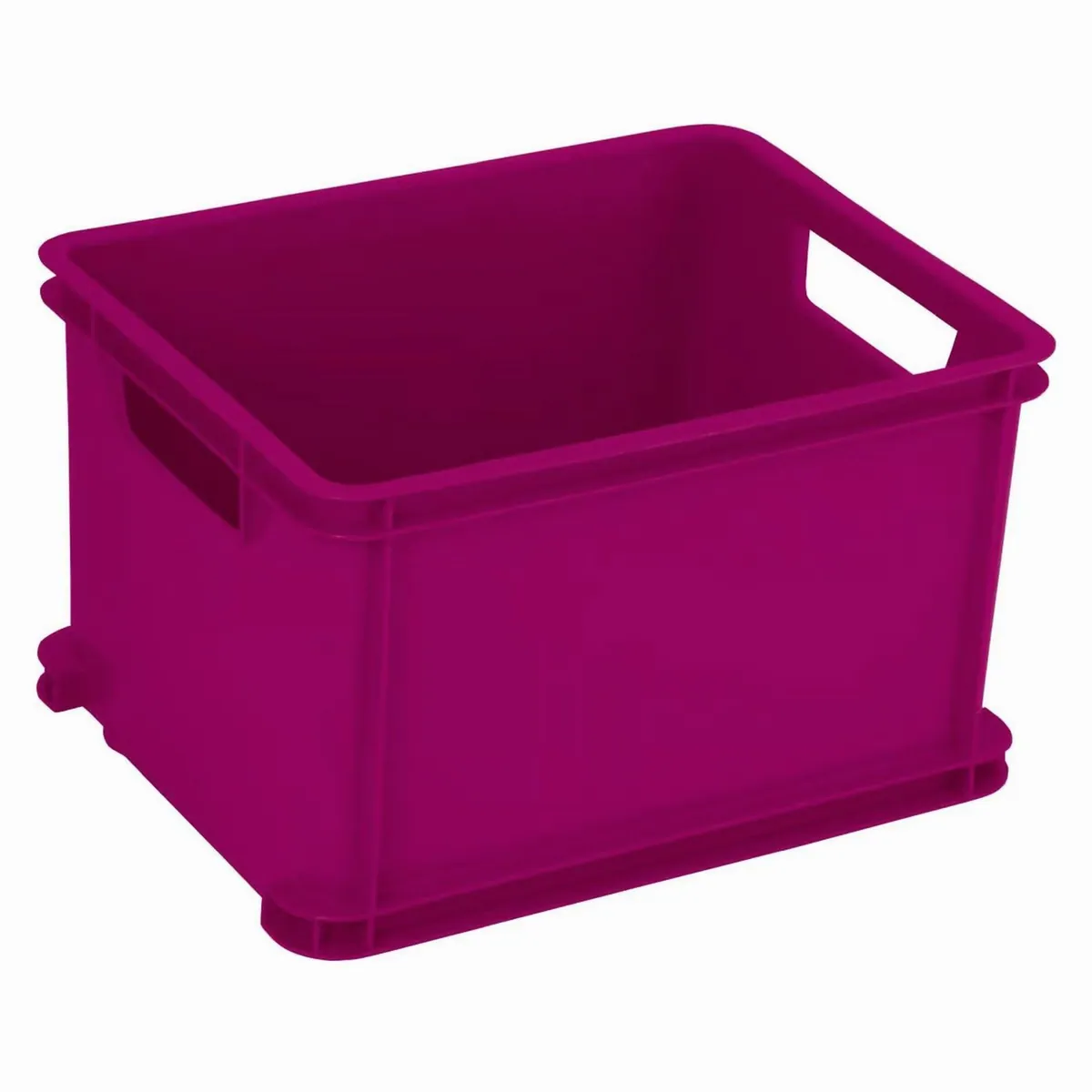 Curver Unibox Classic S Stapelbox, 15L Volumen, hohe Tragkraft, stapelbar, elegantes Design