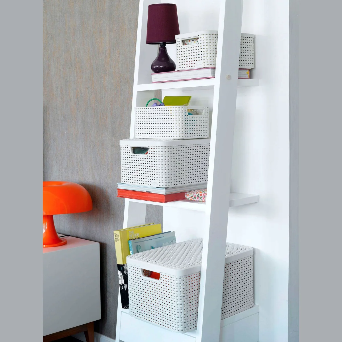 Curver STYLE Box Set L+M+S, stapelbar, mit Deckel – ideal für jede Aufbewahrung 4