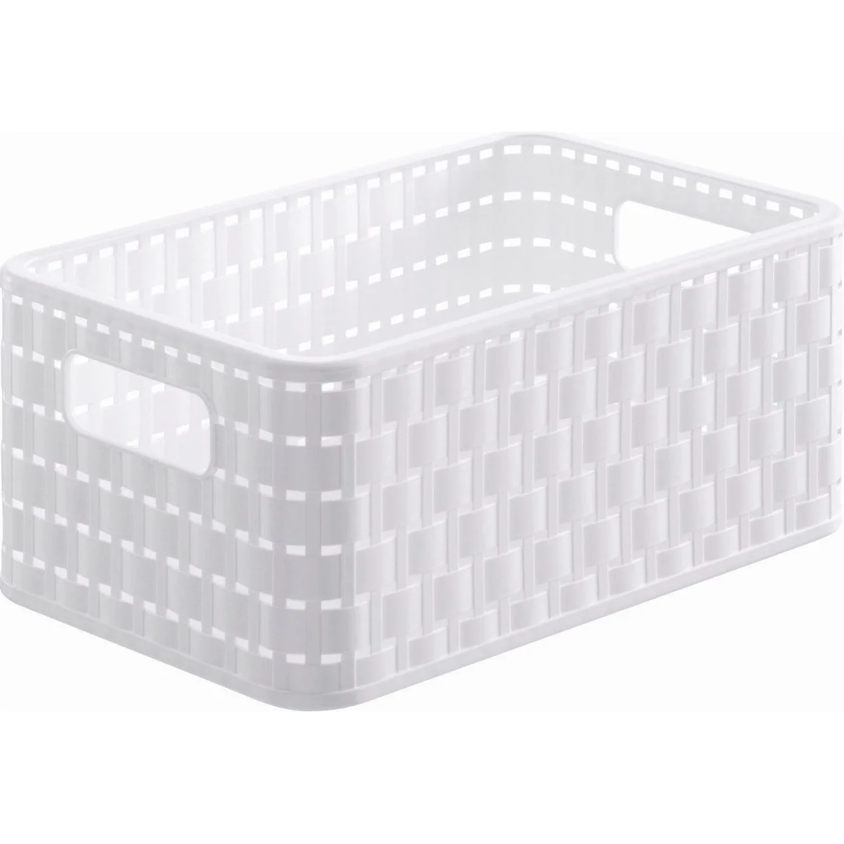 Rotho Korb Country A5, 6 L, pflegeleicht, stapelbar, modernes Design