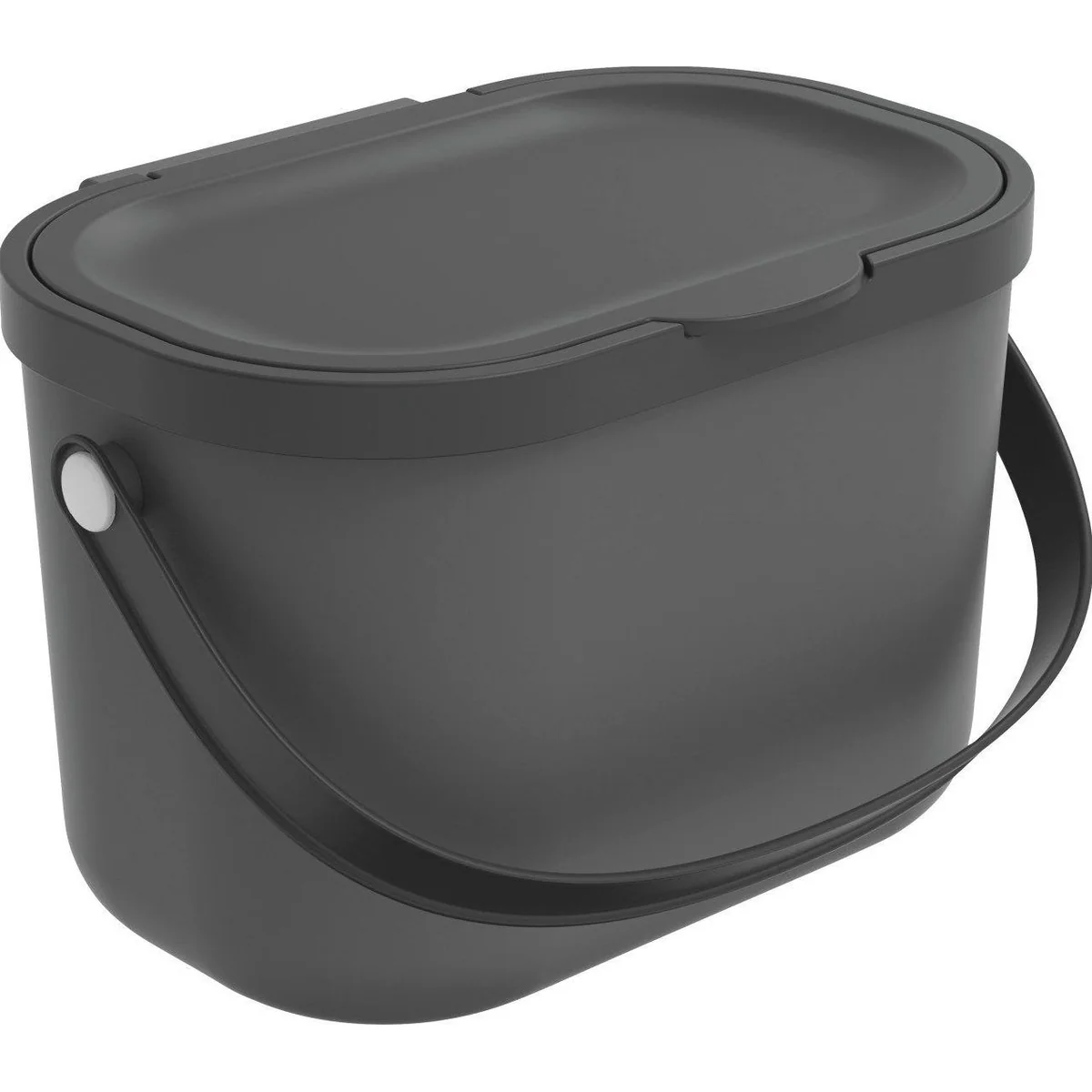 Rotho Mülltrennungssystem Albula, modular und stapelbar, 3,2 L — anthrazit