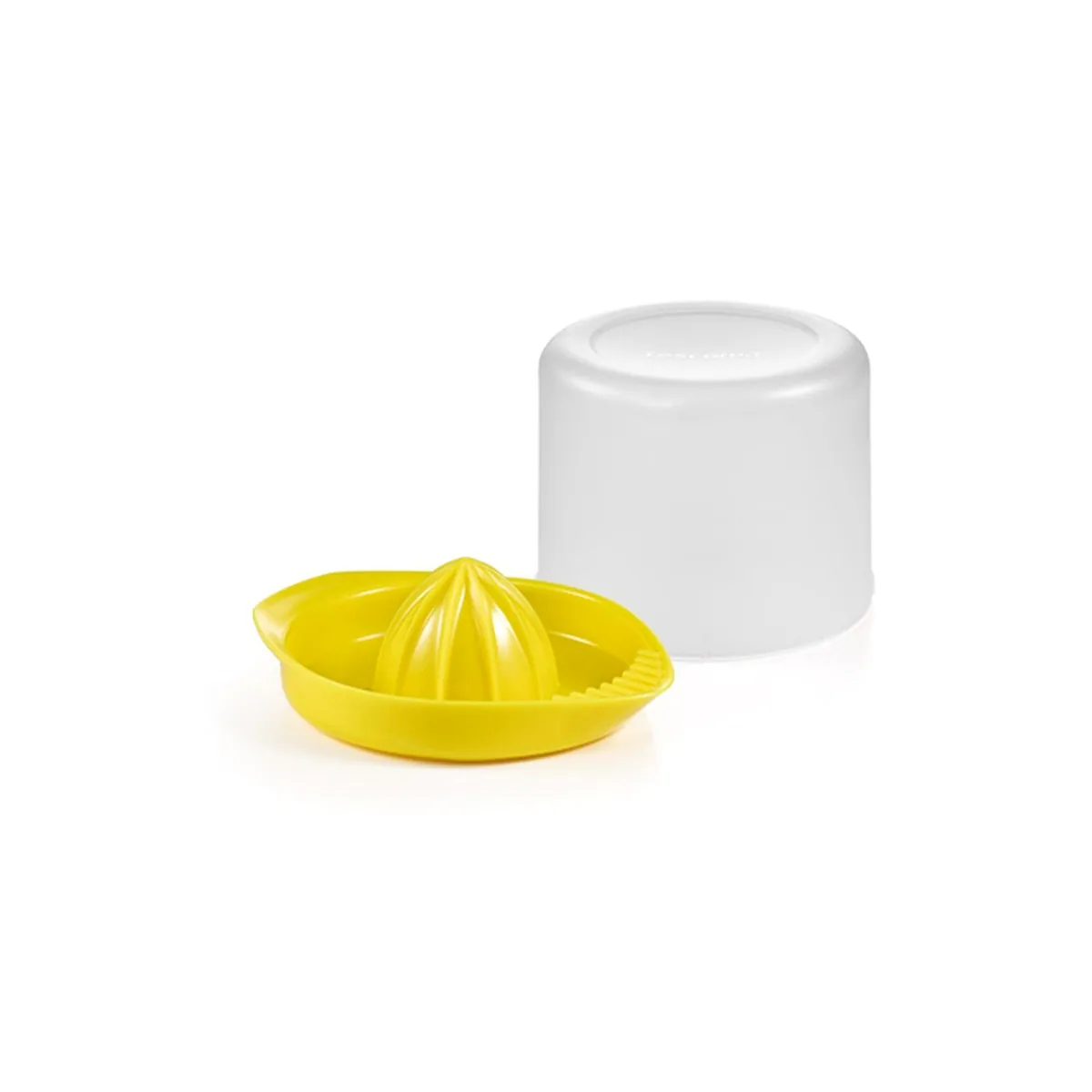 Tescoma VITAMINO Entsafter mit Vorratsdose, ergonomisch, langlebig, platzsparend