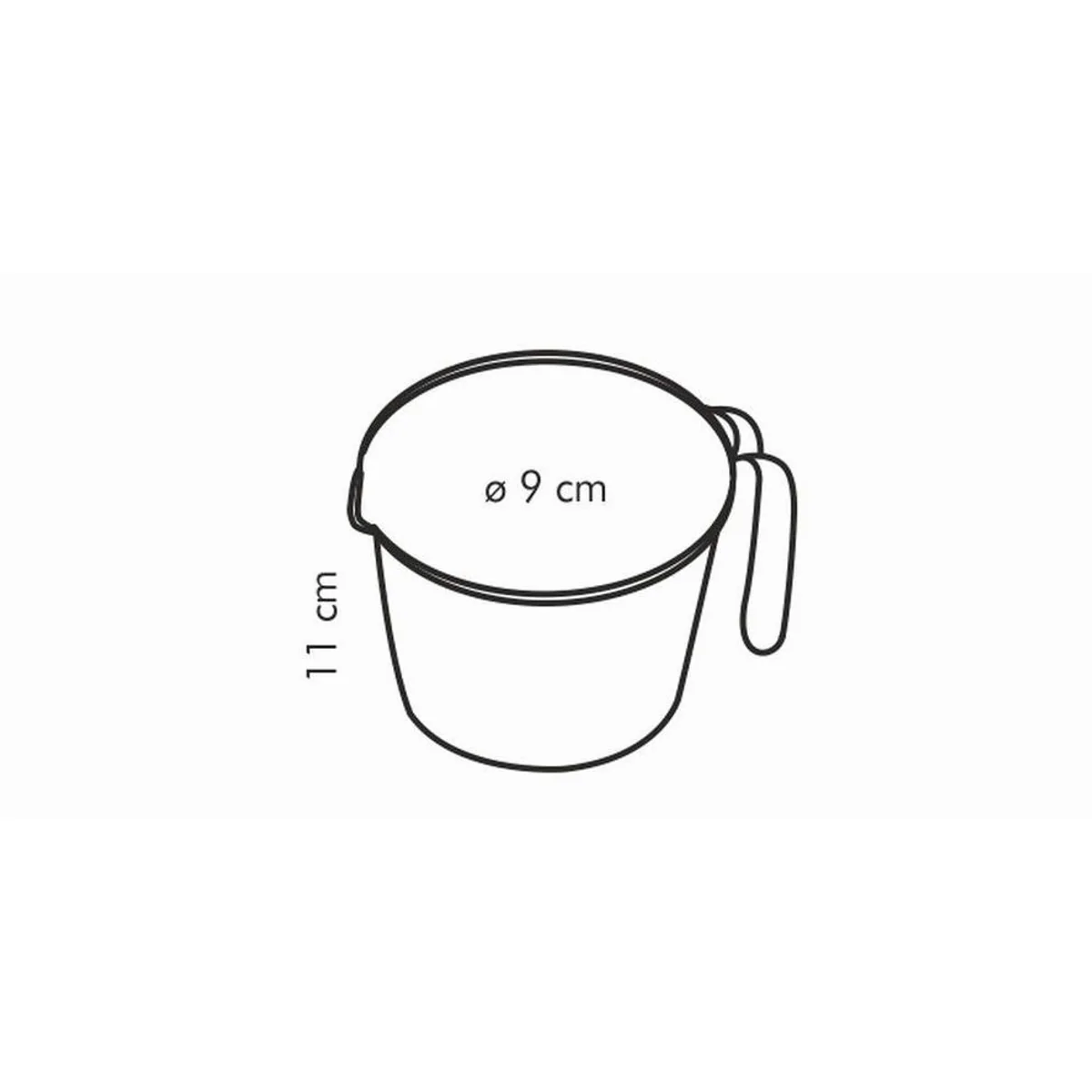 Tescoma Messbecher DELÍCIA, 0,5 l, ergonomisch, langlebig, mit Ausgießer 2