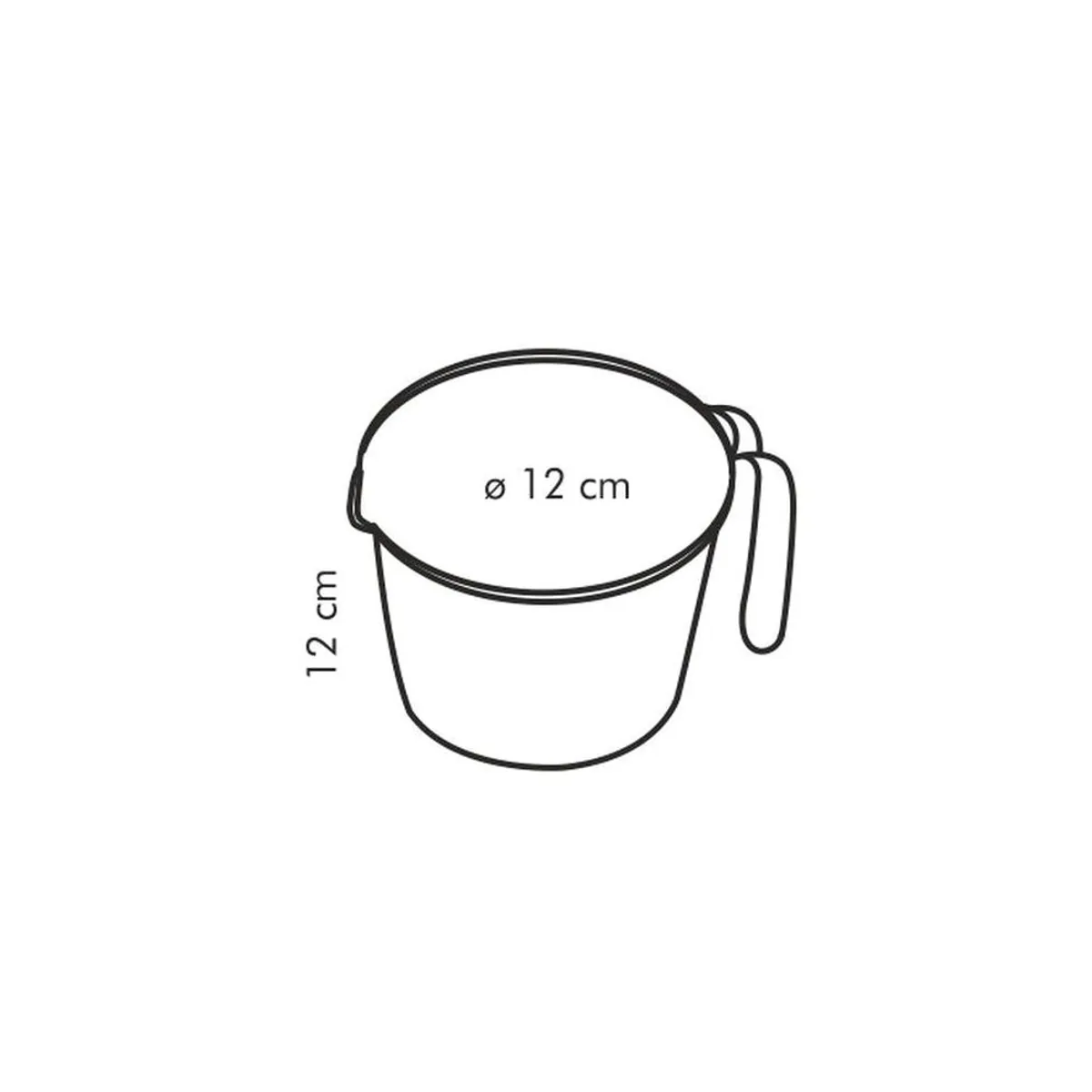 Tescoma DELÍCIA Messbecher 1,0 l, präzise Messung, ergonomisches Design, langlebiges Material 2