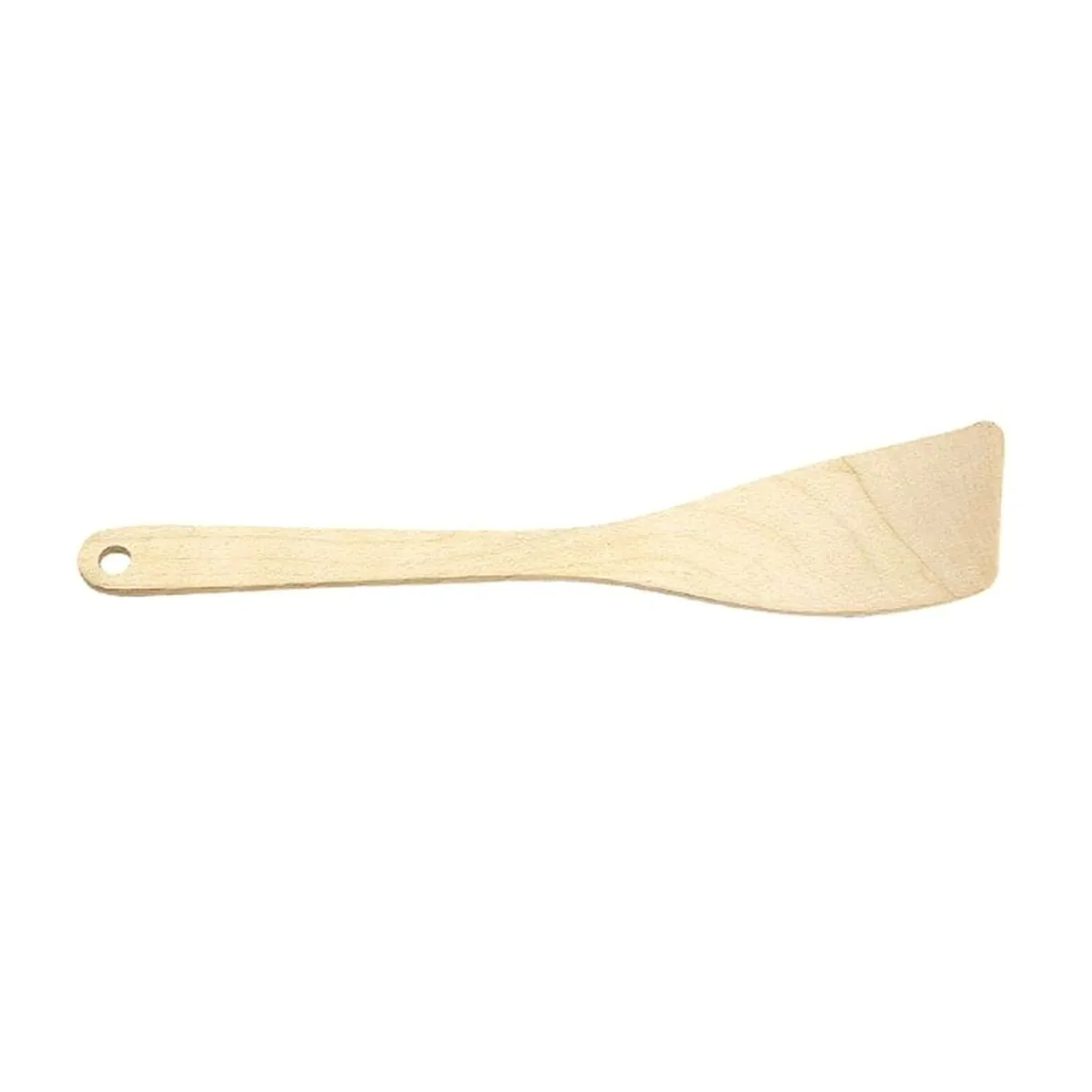 Tescoma WOODY Gebogener Pfannenwender, 30 cm, aus hochwertigem Birkenholz