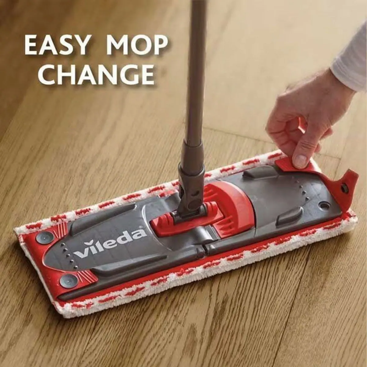Vileda ULTRAMAX 2in1 Wischbezug, streifenfreies Wischen, kraftvolle 3D Mikrofasern 3
