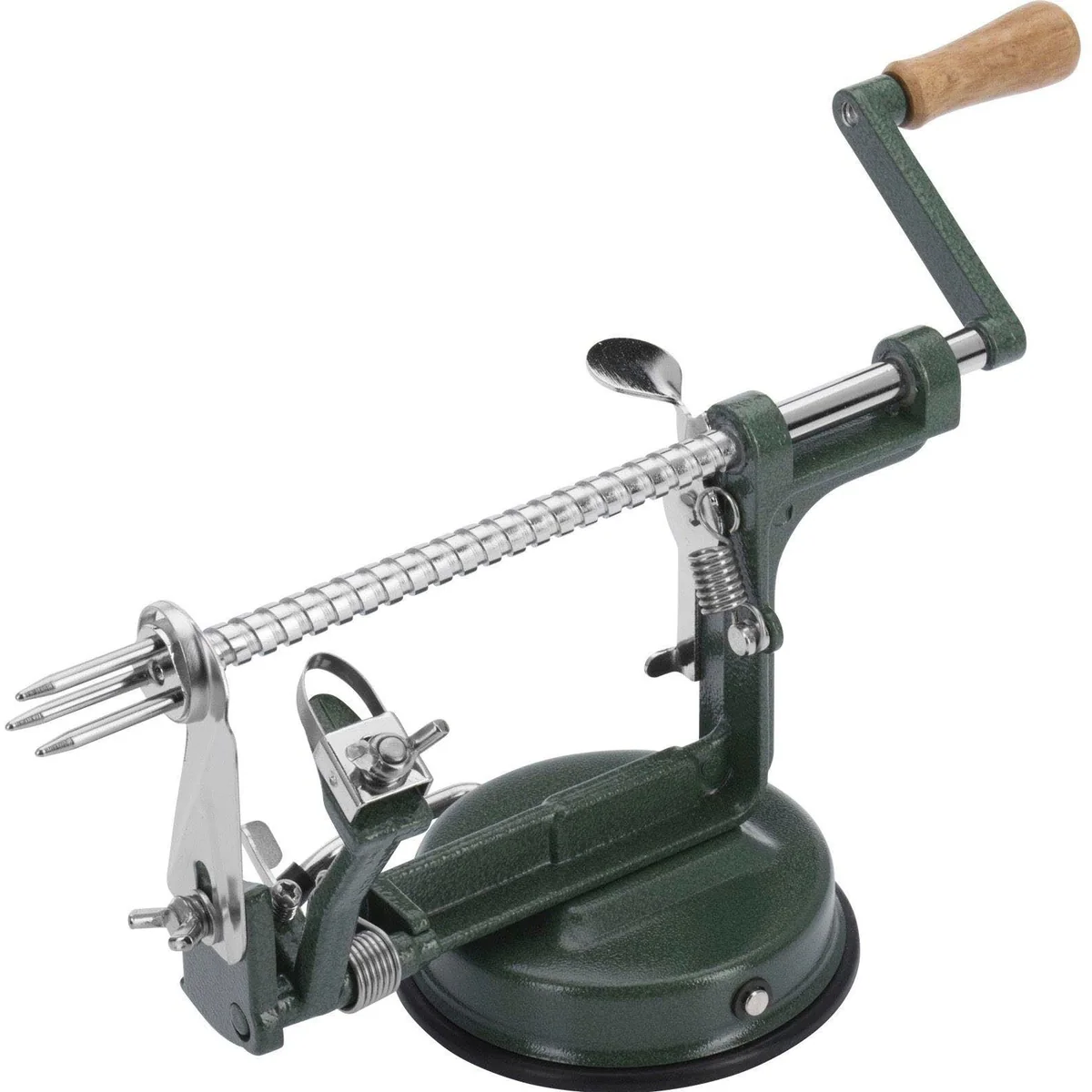 Westmark Apfelschäler Apfeltraum, 3-in-1 Funktion, rutschfester Saugfuß